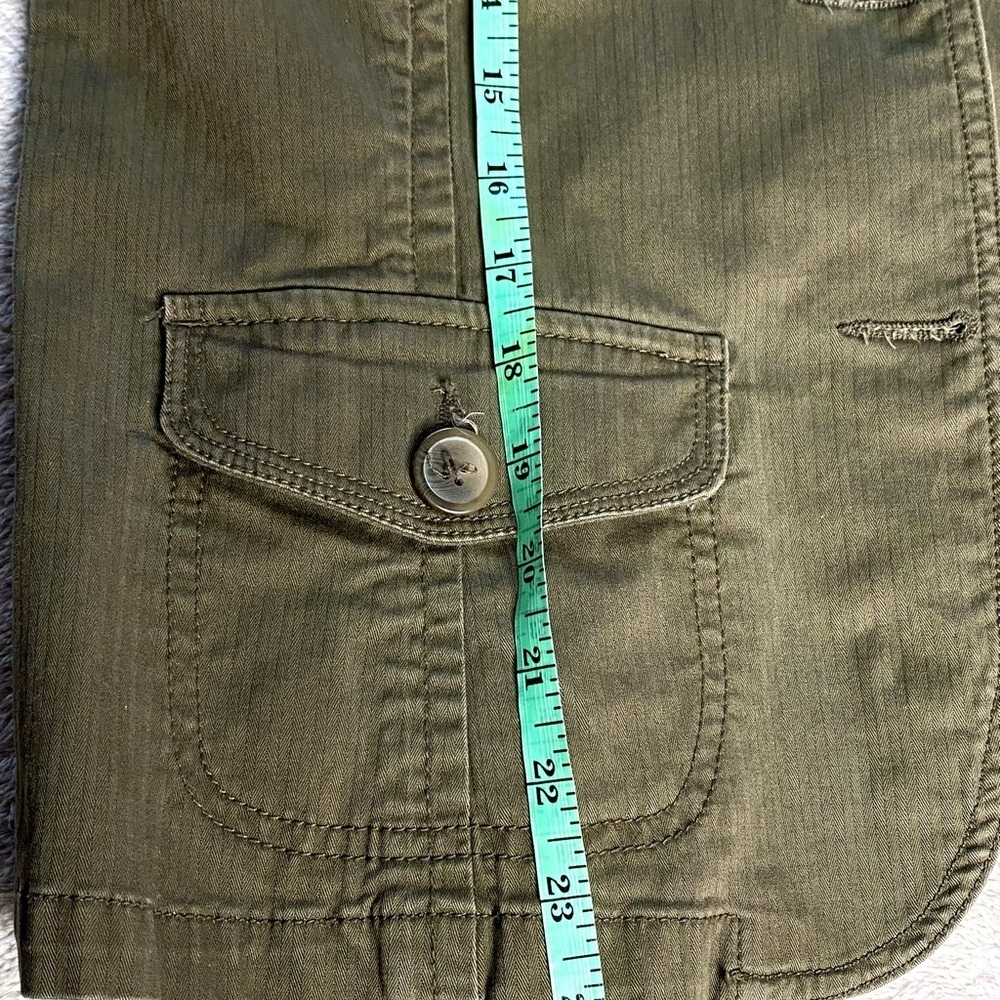 Lady Hathaway Kaki Cotton Women's Jacket Size Medium - Picture 8 of 12